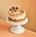 Hazelnut Velvet Tiramisu Cake