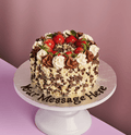 Choc Strawberry Cake