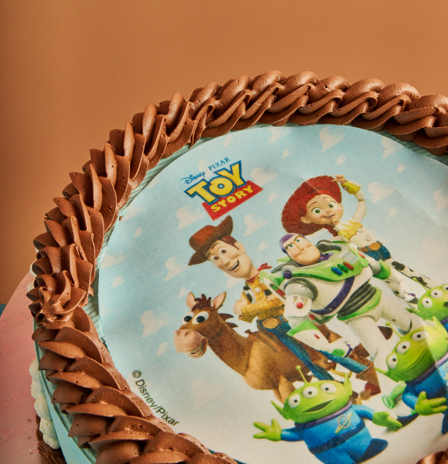 Gâteau rond Toy Story