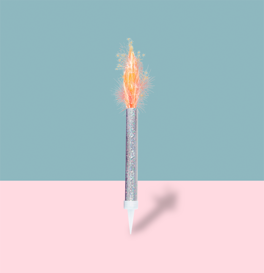 Ice Fountain Candles