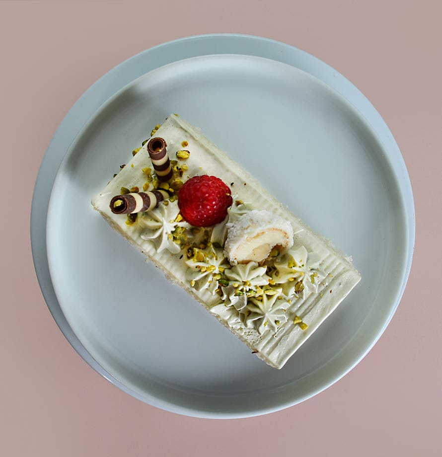 Pistachio Cream Slice