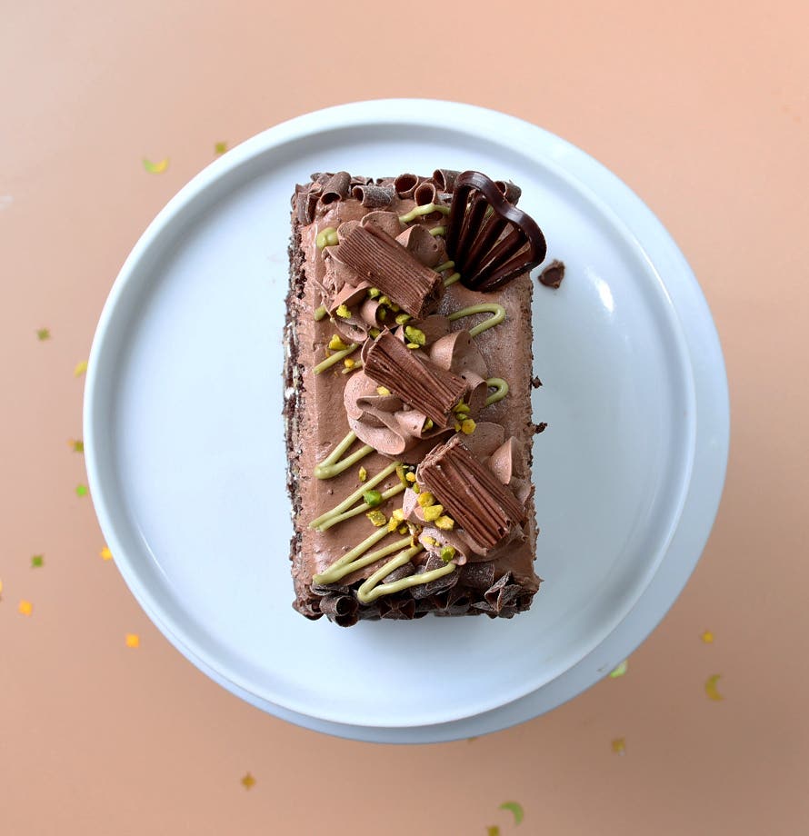 Tranche de chocolat de Dubaï au Nutella®