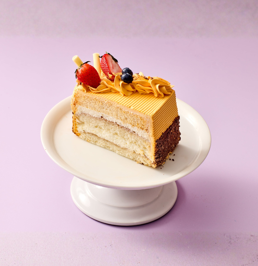 Mango Tiramisu Slice