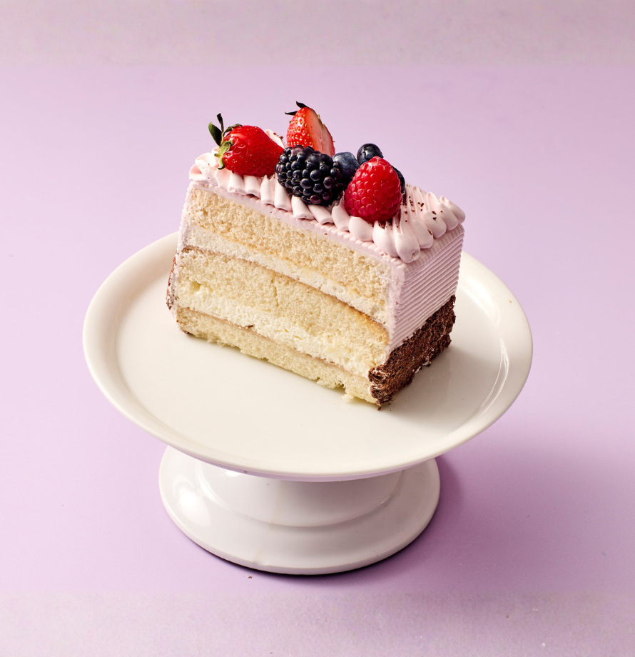 Summer Berry Tiramisu Slice