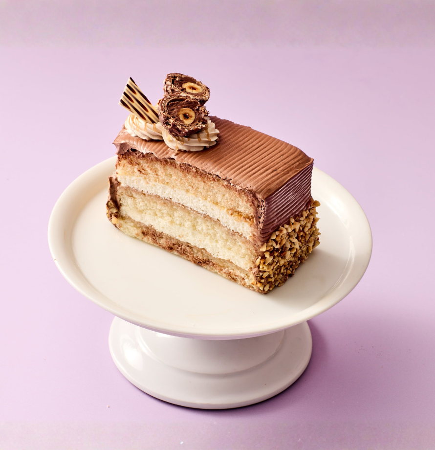 Hazelnut Tiramisu Slice