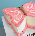 Gâteau papillon Rose Bonbon
