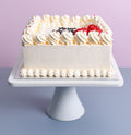 Classic Fresh Cream & Red Flowers