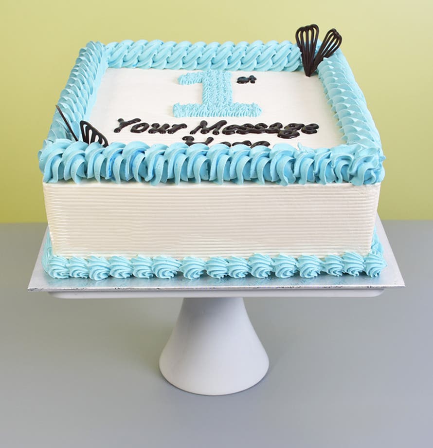 Customised Number Cake