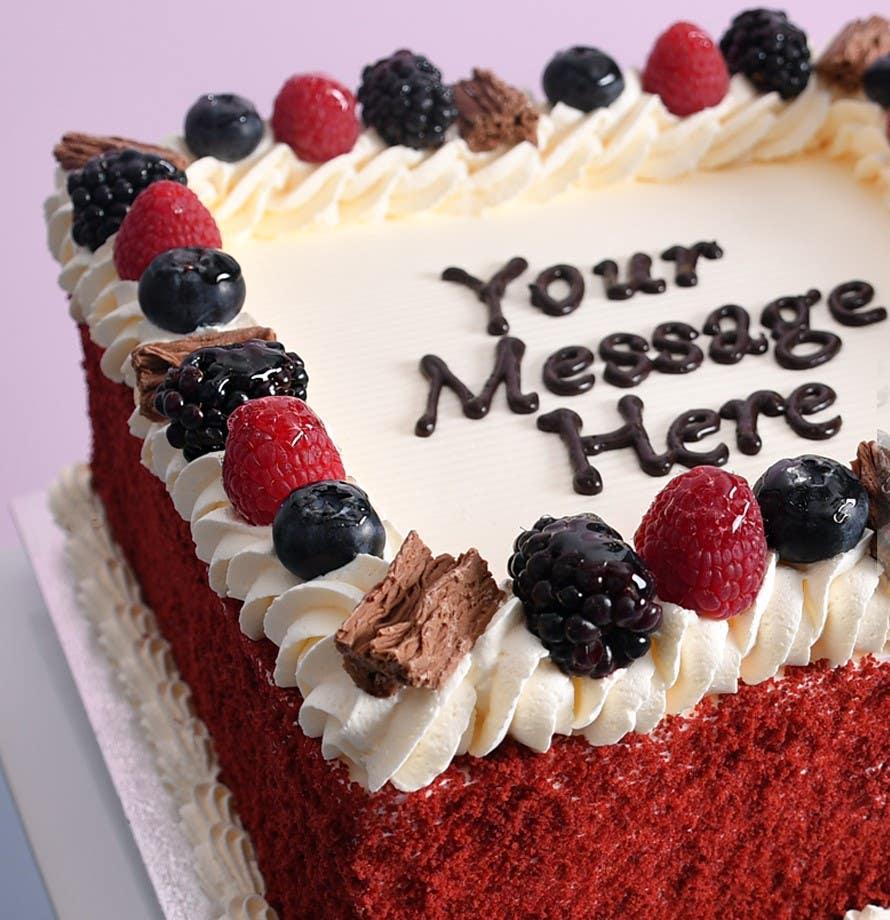 Mixed Berries Red Velvet