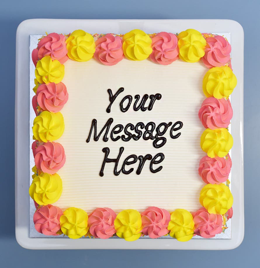Yellow and Pink Rainbow Sprinkles