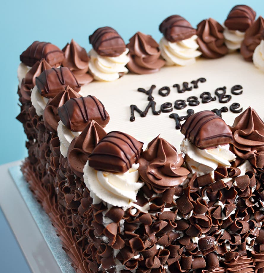 Chocolate Curls & Hazelnut Cream