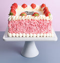 Gâteau bouclé aux fraises