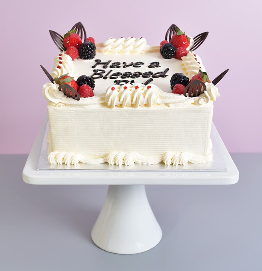 Blessed Berry Eid Cake