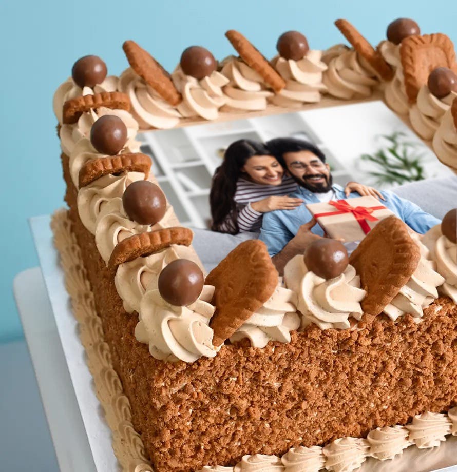 Gâteau Photo Spéculoos Le Paradis - Teaser