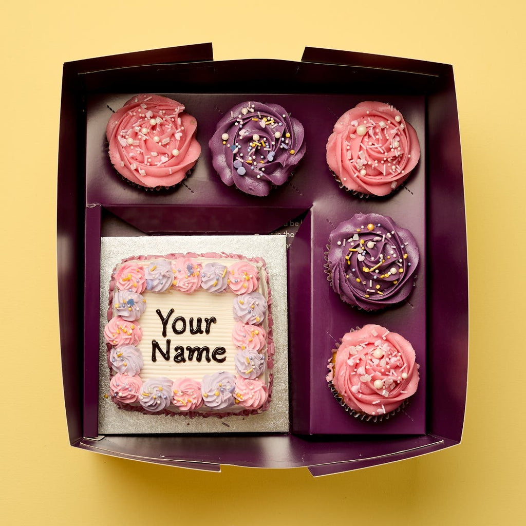 Pastel Sprinkles Bento Cake