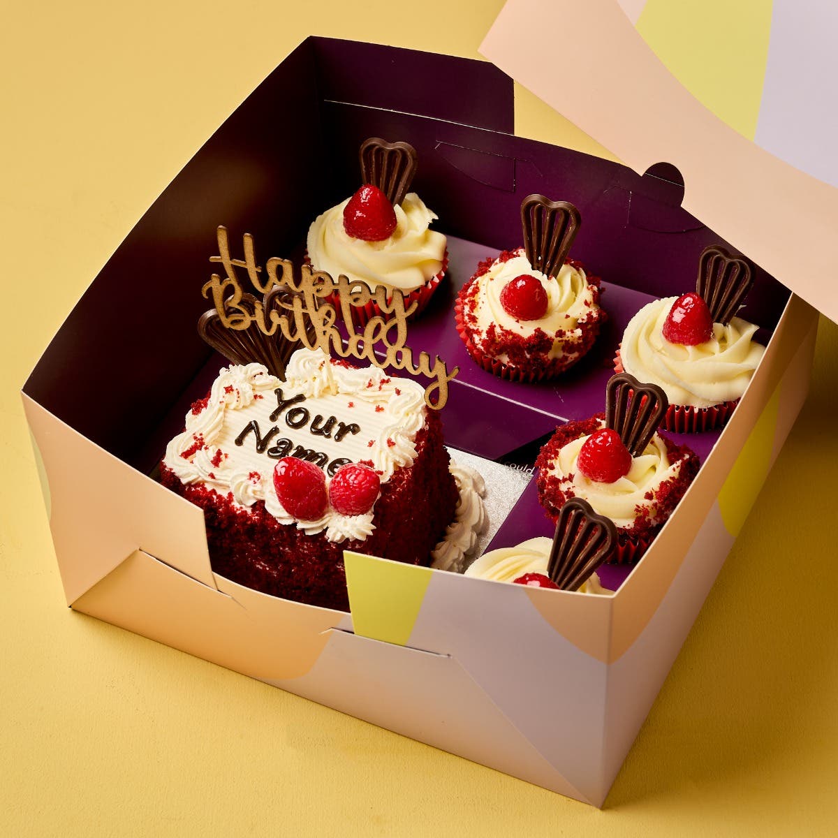 Red Velvet Bento Cake