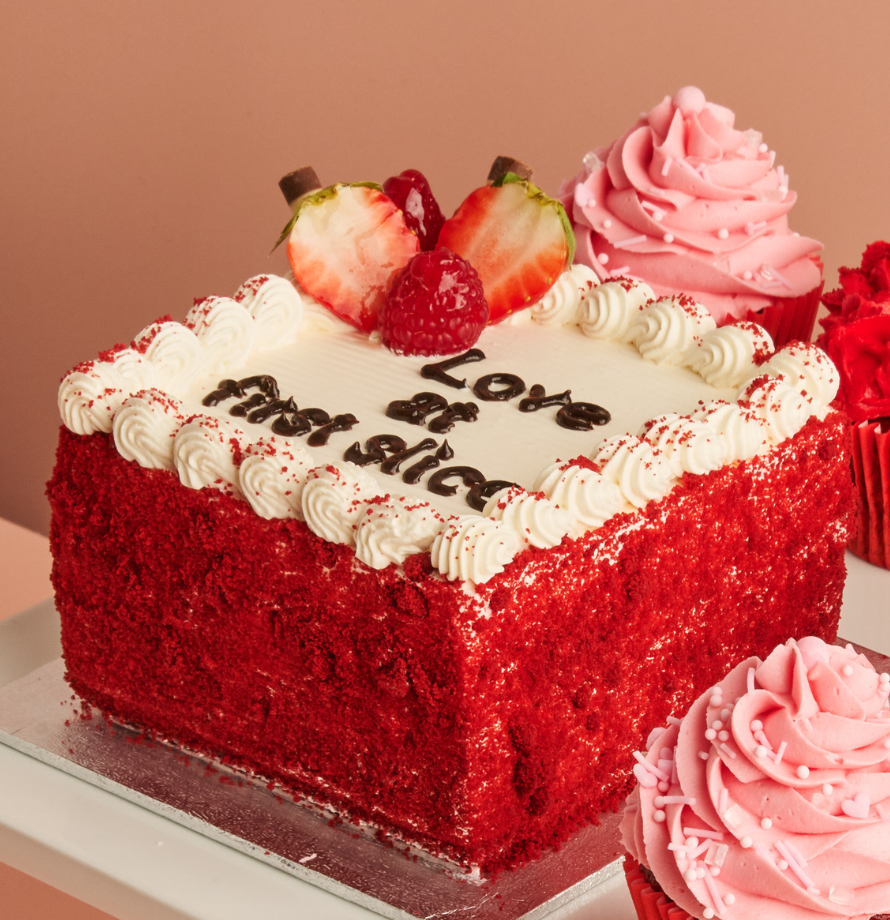 Red Velvet Bento Cake